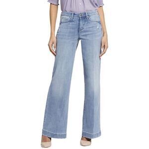 Nydj Womens  Teresa Lakefront Wide Leg Jean